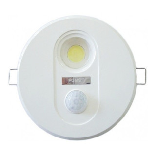 LED лампа за вграждане със сензор за движение