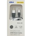 1м. USB към MicroUSB кабел EKA-80