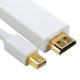 1.8м. кабел Mini Display Port (Mini DP) женско към HDMI мъжко