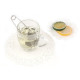 Метална цедка за чай насипен чай - инузер щипка