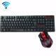 Безжична геймърска клавиатура и мишка HK6500 - 1