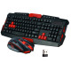 Геймърска безжична клавиатура и мишка HK8100 - 1