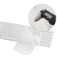 Безжична клавиатура и мишка със силиконово покритие - 2