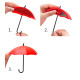 Лепящи закачалки чадърчета - 4