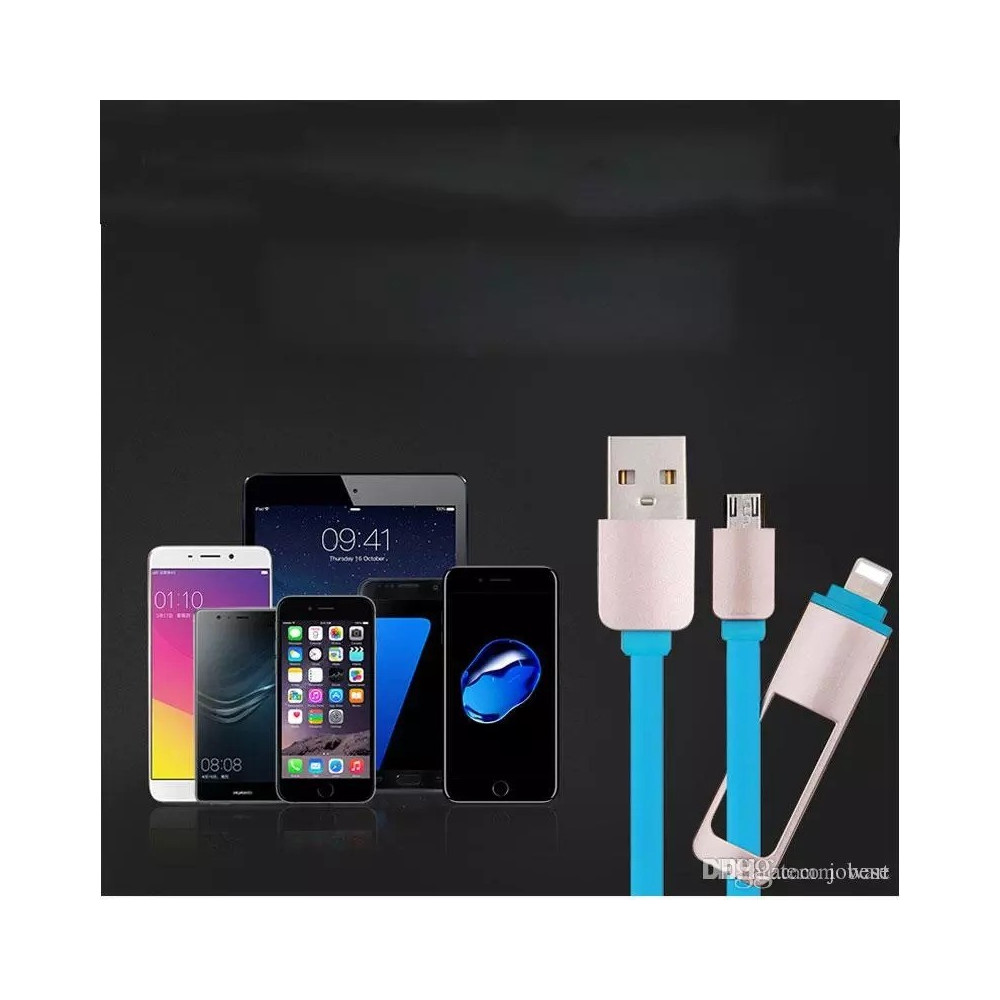 Телескопичен USB кабел за Android и Iphone смартфони