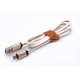 1 метър USB кабел за зареждане на телефон с кожено покритие - 4