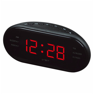 Настолен дигитален часовник с FM радио аларма - 1