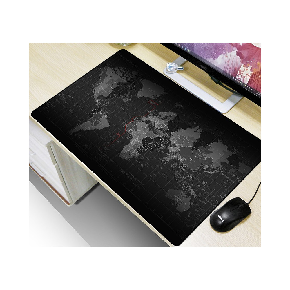 Голяма подложка за бюро/мишка Карта на света - 11