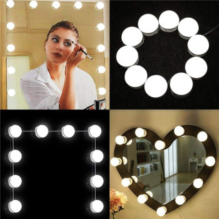Самозалепващи се LED лампи за огледало - 1