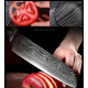 8" кухненски нож от дамаска стомана с подаръчна кутия - 4