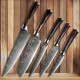 Готварски ножове от дамаска стомана - 2