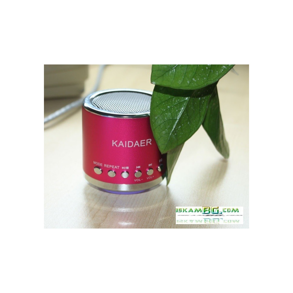 Мини MP3 тонколонка с радио FM / KD - MN02 KAIDAER /