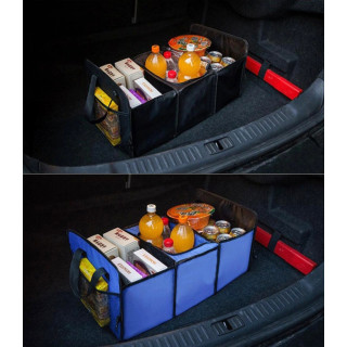 Сгъваем органайзер за автомобилен багажник с термо отделение - 1