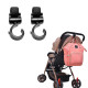 Комплект 2бр. универсални кукички за бебешка количка - 3