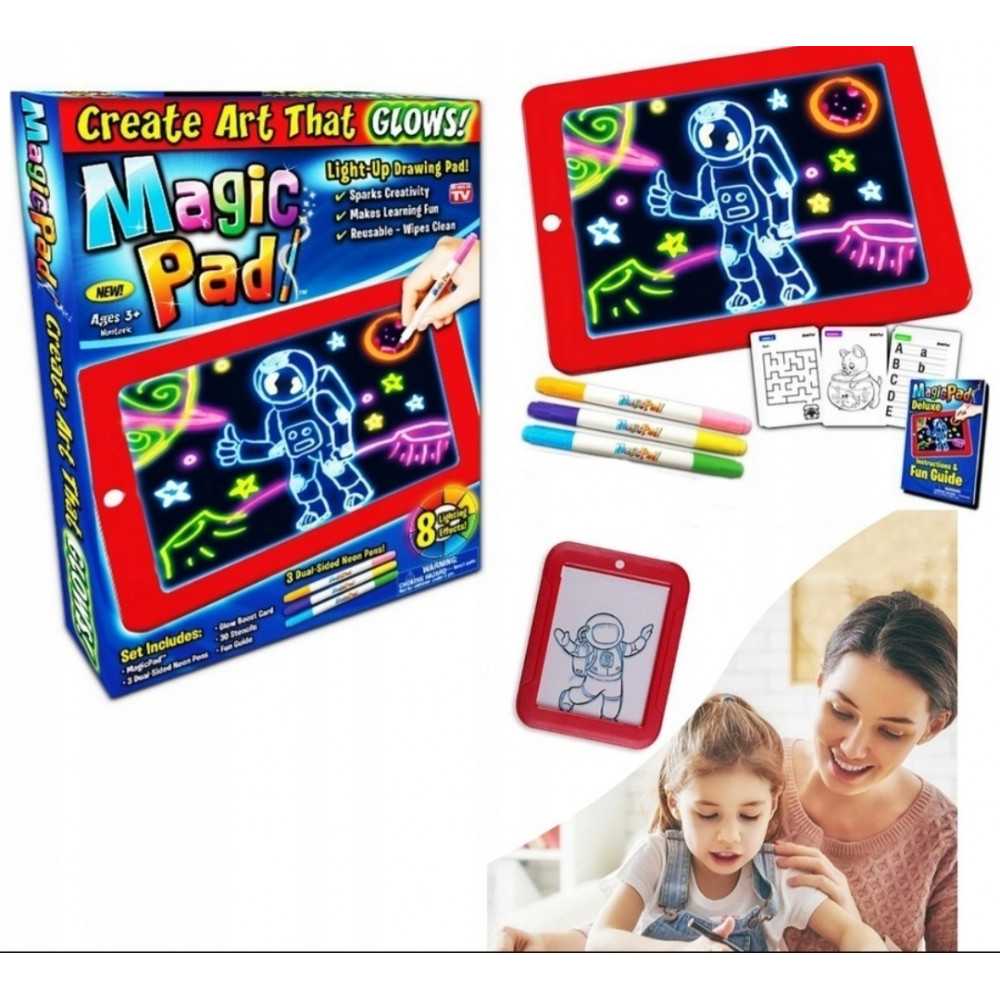 Детски светещ таблет за рисуване Magic Sketch - 10