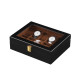 Черна дървена кутия за часовници - 8