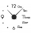 Стенен часовник стикер - модел 4246