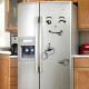 Забавен усмихнат стикер за хладилник - 6