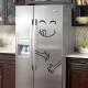 Забавен усмихнат стикер за хладилник - 2
