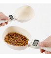 Електронна мерителна лъжица за храна на домашни любимци
