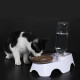 Диспенсър за вода за котки + купичка за храна - 7