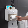 Водоустойчива поставка за тоалетна хартия с рафт и чекмедже
