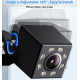 Камера за задно виждане с нощен режим 8 LED - 3
