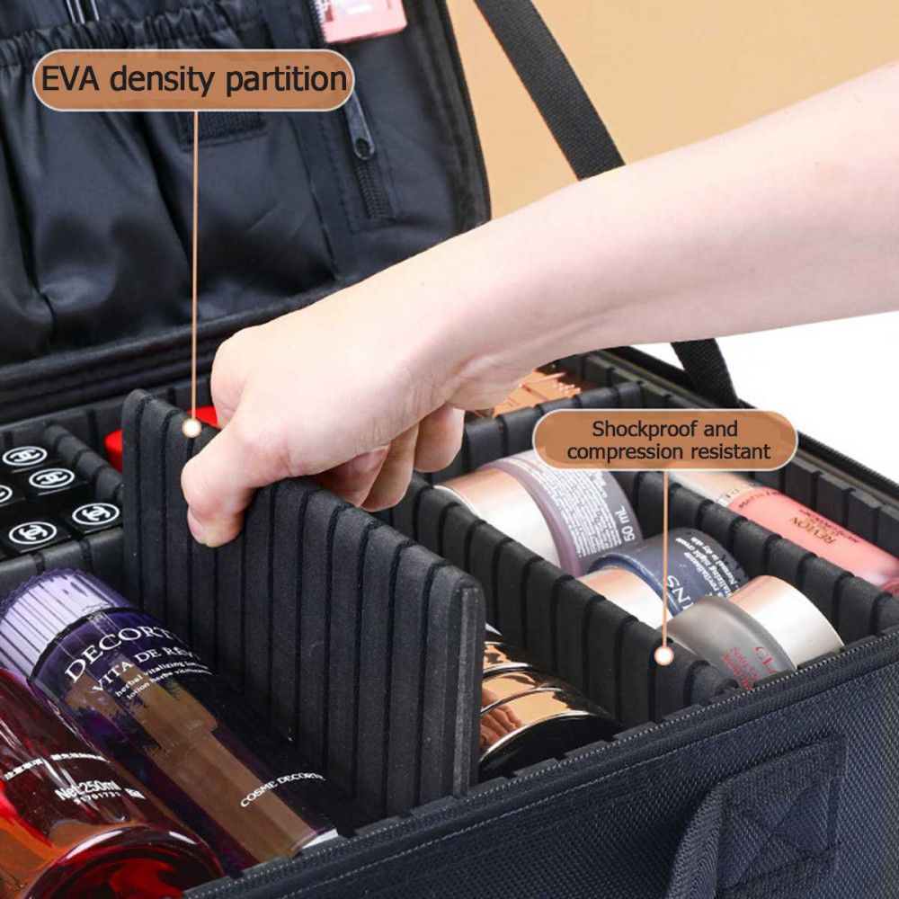 Професионален куфар-органайзер за козметика - 14