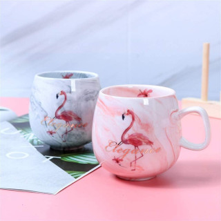 Керамична чаша "Фламинго" - 2
