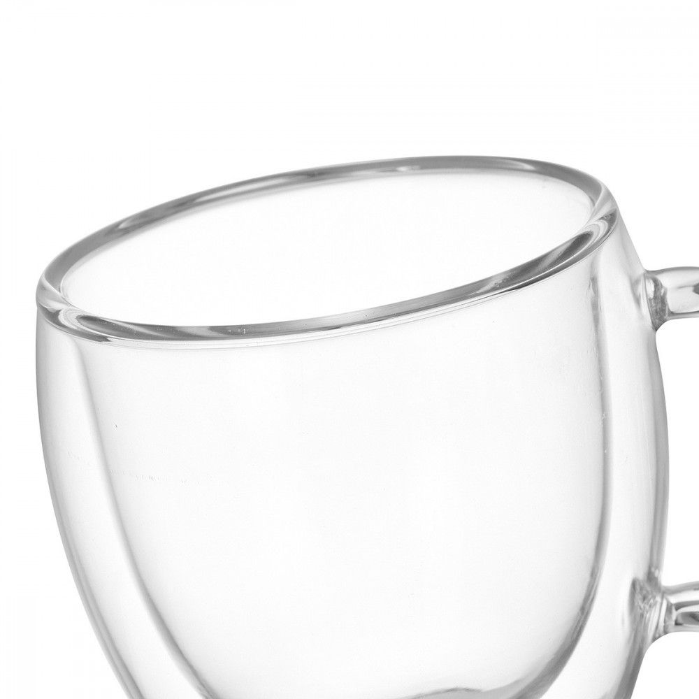 Двустенна стъклена чаша за кафе - 22