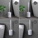Силиконова четка за тоалетна чиния - за стена и за под - 3