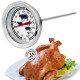 Стоманен готварски термометър за месо - 5