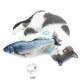 Мърдаща се играчка рибка за котки