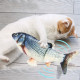 Мърдаща се играчка рибка за котки