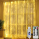 LED лампички за завеса с кукички за закачане