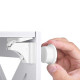 Предпазител за шкафове с магнитно заключване - комплект 4бр. с 1бр. ключ