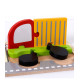 3D детски дървен пъзел Камионче 14.5 х 15.4 см. - модел 3423