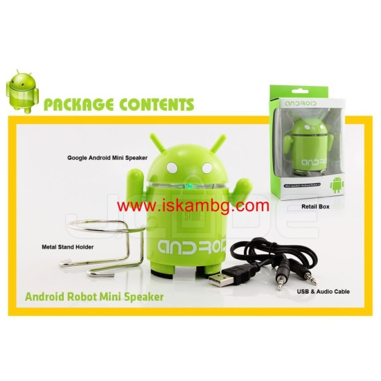 MP3 Тонколонка Android с USB+SDcard - 7