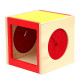 Дървена кутия с пъзел "Докосни и Познай"