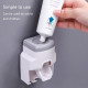 Малък автоматичен дозатор за паста за зъби с държач за 2 четки за зъби