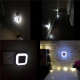 LED нощна лампа за контакт със сензор за автоматично включване и изключване