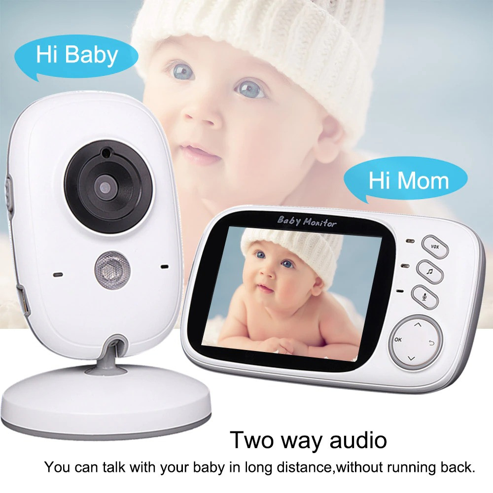 Безжичен видео бебефон с LCD дисплей