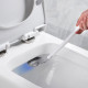 Г-образна силиконова четка за почистване на тоалетна чиния