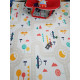Бебешко килимче за игра и лазене с Коли и Животни