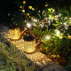 Соларна лампа декоративна градинска лейка
