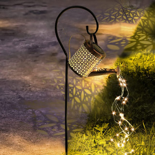 Соларна лампа декоративна градинска лейка