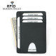 Кожен RFID картодържател с отделение за пари и документи