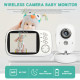 Видео бебефон с камера и 3.2 инча монитор