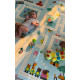 Сгъваемо килимче за игра от XPE пяна 180x200x1cm - Мече и Лунапарк