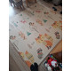 Двулицево килимче за игра 160x180x1cm - модел Лисица и Тигър